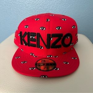KENZO Paris X New Era 59Fifty Eye Hat 7 7/8 62.5 cm